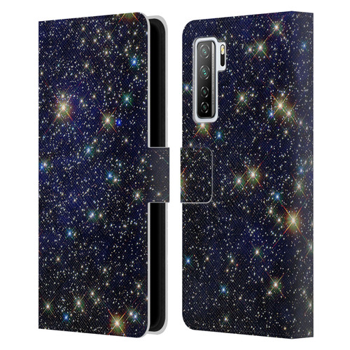 Cosmo18 Space 2 Standout Leather Book Wallet Case Cover For Huawei Nova 7 SE/P40 Lite 5G