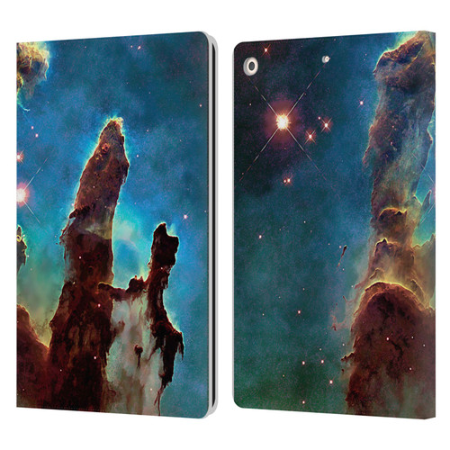 Cosmo18 Space 2 Nebula's Pillars Leather Book Wallet Case Cover For Apple iPad 10.2 2019/2020/2021