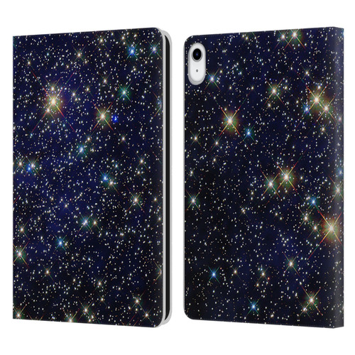 Cosmo18 Space 2 Standout Leather Book Wallet Case Cover For Apple iPad 10.9 2022/2025