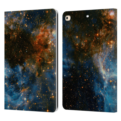 Cosmo18 Space 2 Galaxy Leather Book Wallet Case Cover For Apple iPad 9.7 2017 / iPad 9.7 2018