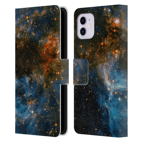 Cosmo18 Space 2 Galaxy Leather Book Wallet Case Cover For Apple iPhone 11