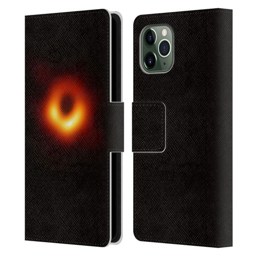 Cosmo18 Space 2 Black Hole Leather Book Wallet Case Cover For Apple iPhone 11 Pro