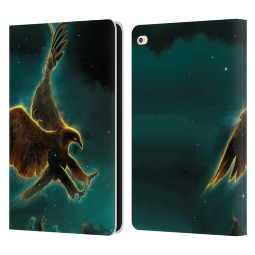 Vincent Hie Animals Eagle Galaxy Leather Book Wallet Case Cover For Apple iPad Air 2 (2014)