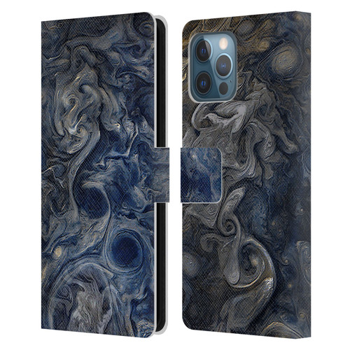 Cosmo18 Space 2 Blues Leather Book Wallet Case Cover For Apple iPhone 12 Pro Max