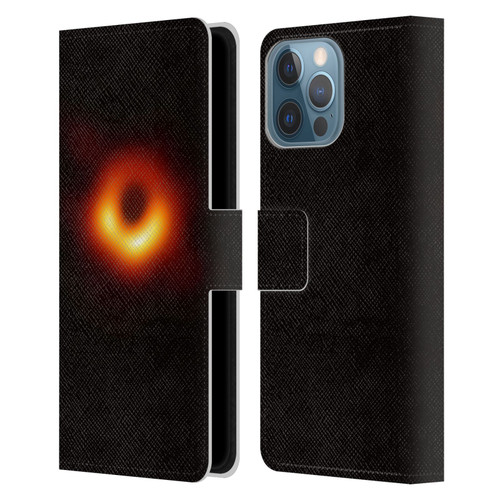 Cosmo18 Space 2 Black Hole Leather Book Wallet Case Cover For Apple iPhone 13 Pro Max