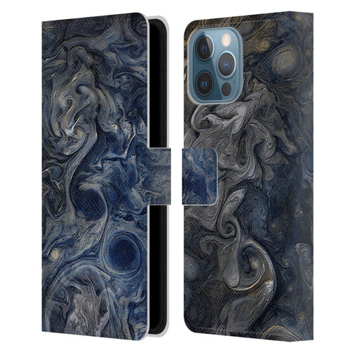 Cosmo18 Space 2 Blues Leather Book Wallet Case Cover For Apple iPhone 13 Pro Max