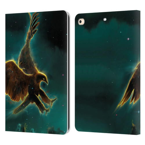 Vincent Hie Animals Eagle Galaxy Leather Book Wallet Case Cover For Apple iPad 9.7 2017 / iPad 9.7 2018