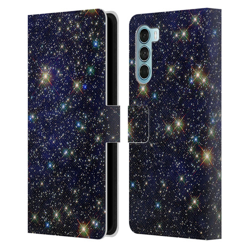 Cosmo18 Space 2 Standout Leather Book Wallet Case Cover For Motorola Edge S30 / Moto G200 5G