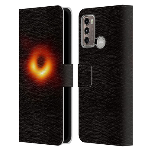 Cosmo18 Space 2 Black Hole Leather Book Wallet Case Cover For Motorola Moto G60 / Moto G40 Fusion