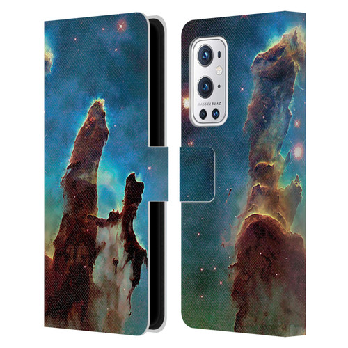 Cosmo18 Space 2 Nebula's Pillars Leather Book Wallet Case Cover For OnePlus 9 Pro