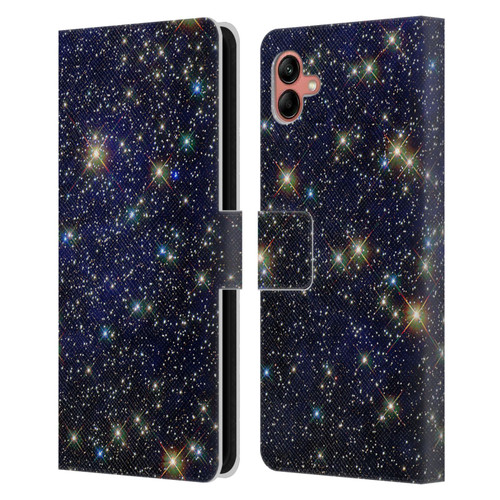 Cosmo18 Space 2 Standout Leather Book Wallet Case Cover For Samsung Galaxy A04 (2022)