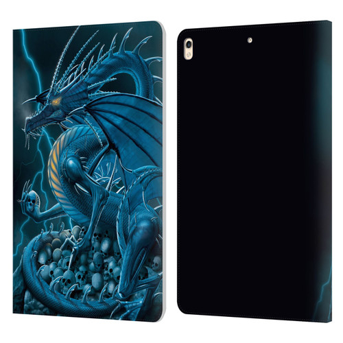 Vincent Hie Dragons 2 Abolisher Blue Leather Book Wallet Case Cover For Apple iPad Pro 10.5 (2017)