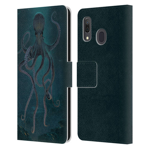 Vincent Hie Underwater Giant Octopus Leather Book Wallet Case Cover For Samsung Galaxy A33 5G (2022)
