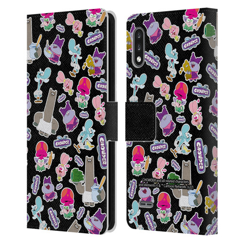 Chowder: Animated Series Graphics Pattern Leather Book Wallet Case Cover For LG K22