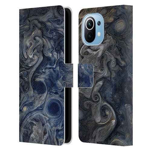 Cosmo18 Space 2 Blues Leather Book Wallet Case Cover For Xiaomi Mi 11