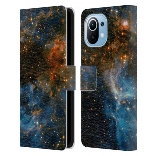 Cosmo18 Space 2 Galaxy Leather Book Wallet Case Cover For Xiaomi Mi 11