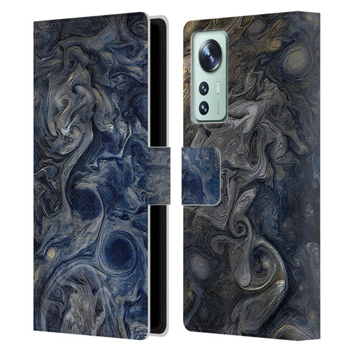 Cosmo18 Space 2 Blues Leather Book Wallet Case Cover For Xiaomi 12