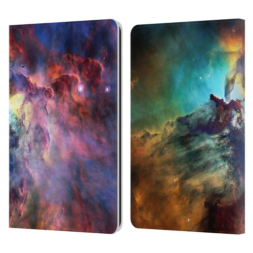 Cosmo18 Space Lagoon Nebula Leather Book Wallet Case Cover For Amazon Kindle Paperwhite 1 / 2 / 3