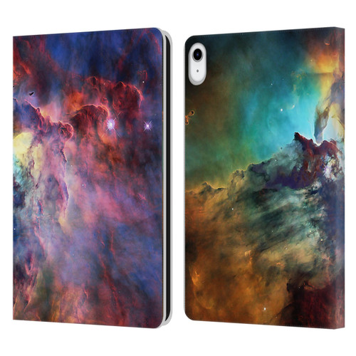 Cosmo18 Space Lagoon Nebula Leather Book Wallet Case Cover For Apple iPad 10.9 (2022)