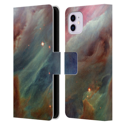 Cosmo18 Space Orion Gas Clouds Leather Book Wallet Case Cover For Apple iPhone 11