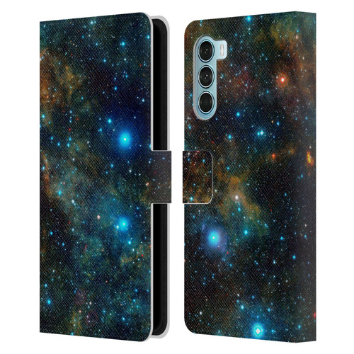 Cosmo18 Space Star Formation Leather Book Wallet Case Cover For Motorola Edge S30 / Moto G200 5G