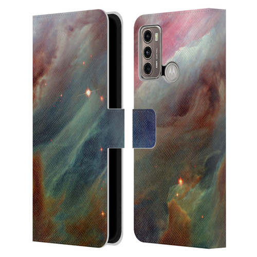 Cosmo18 Space Orion Gas Clouds Leather Book Wallet Case Cover For Motorola Moto G60 / Moto G40 Fusion