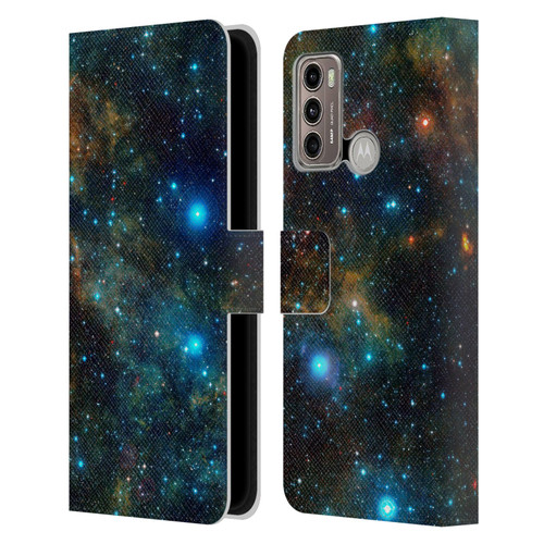 Cosmo18 Space Star Formation Leather Book Wallet Case Cover For Motorola Moto G60 / Moto G40 Fusion