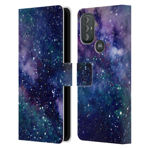 Cosmo18 Space Milky Way Leather Book Wallet Case Cover For Motorola Moto G10 / Moto G20 / Moto G30