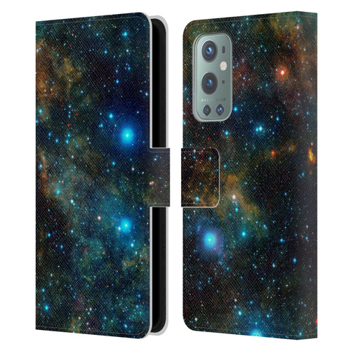 Cosmo18 Space Star Formation Leather Book Wallet Case Cover For OnePlus 9