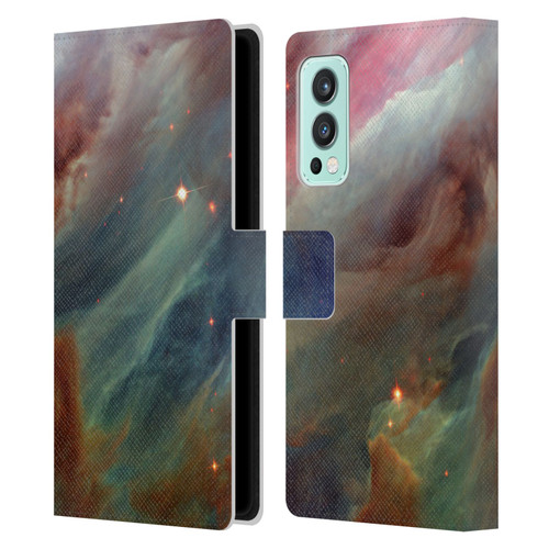 Cosmo18 Space Orion Gas Clouds Leather Book Wallet Case Cover For OnePlus Nord 2 5G