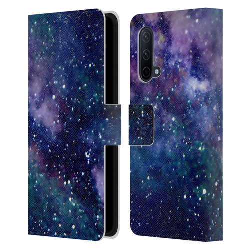 Cosmo18 Space Milky Way Leather Book Wallet Case Cover For OnePlus Nord CE 5G