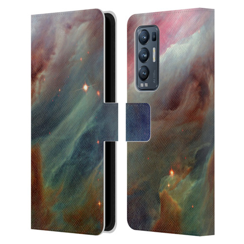Cosmo18 Space Orion Gas Clouds Leather Book Wallet Case Cover For OPPO Find X3 Neo / Reno5 Pro+ 5G