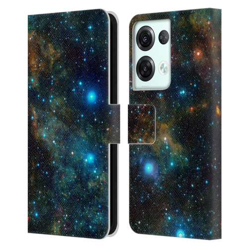 Cosmo18 Space Star Formation Leather Book Wallet Case Cover For OPPO Reno8 Pro