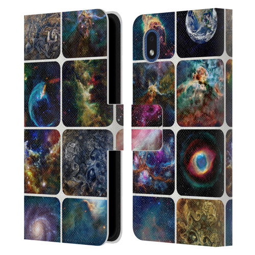 Cosmo18 Space The Amazing Universe Leather Book Wallet Case Cover For Samsung Galaxy A01 Core (2020)