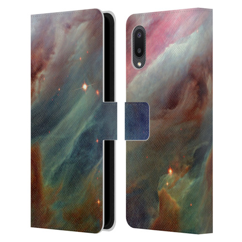 Cosmo18 Space Orion Gas Clouds Leather Book Wallet Case Cover For Samsung Galaxy A02/M02 (2021)