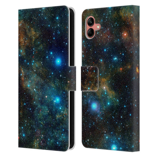 Cosmo18 Space Star Formation Leather Book Wallet Case Cover For Samsung Galaxy A04 (2022)