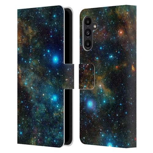 Cosmo18 Space Star Formation Leather Book Wallet Case Cover For Samsung Galaxy A13 5G (2021)