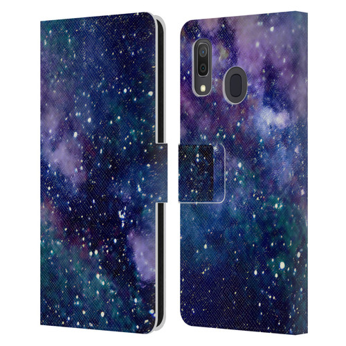 Cosmo18 Space Milky Way Leather Book Wallet Case Cover For Samsung Galaxy A33 5G (2022)