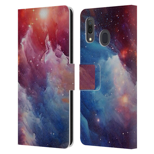 Cosmo18 Space Mysterious Space Leather Book Wallet Case Cover For Samsung Galaxy A33 5G (2022)