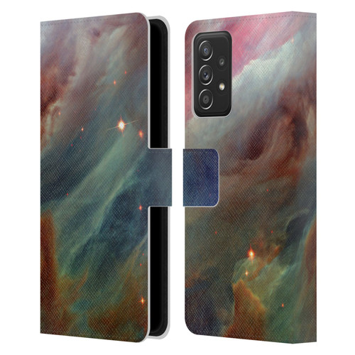Cosmo18 Space Orion Gas Clouds Leather Book Wallet Case Cover For Samsung Galaxy A52 / A52s / 5G (2021)
