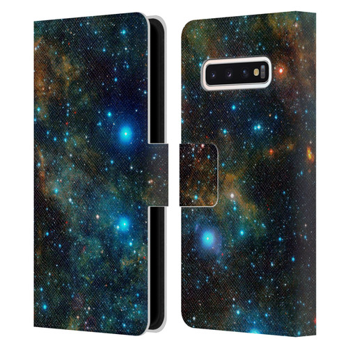 Cosmo18 Space Star Formation Leather Book Wallet Case Cover For Samsung Galaxy S10