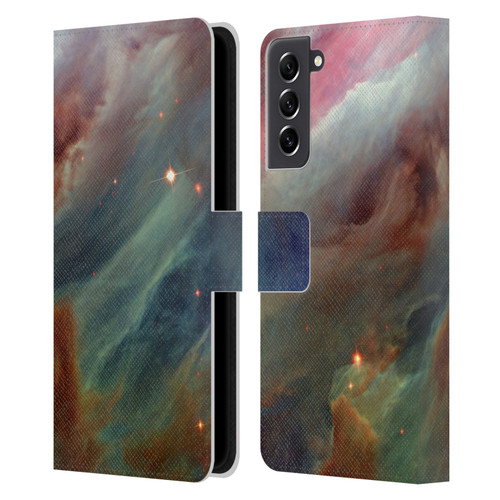 Cosmo18 Space Orion Gas Clouds Leather Book Wallet Case Cover For Samsung Galaxy S21 FE 5G