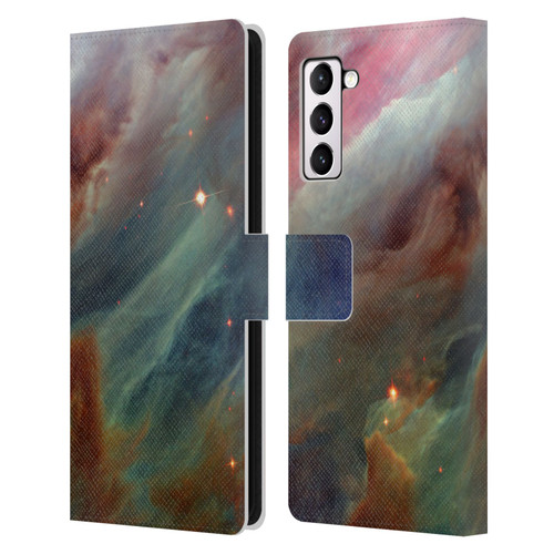 Cosmo18 Space Orion Gas Clouds Leather Book Wallet Case Cover For Samsung Galaxy S21+ 5G