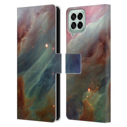 Cosmo18 Space Orion Gas Clouds Leather Book Wallet Case Cover For Samsung Galaxy M53 (2022)