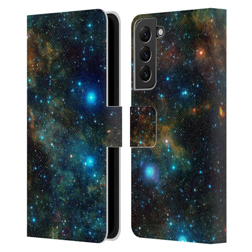 Cosmo18 Space Star Formation Leather Book Wallet Case Cover For Samsung Galaxy S22+ 5G