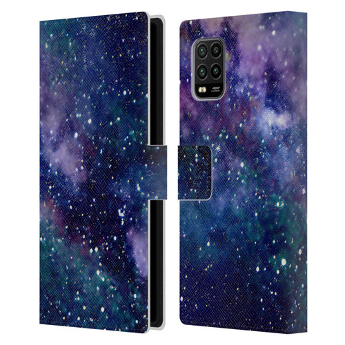 Cosmo18 Space Milky Way Leather Book Wallet Case Cover For Xiaomi Mi 10 Lite 5G