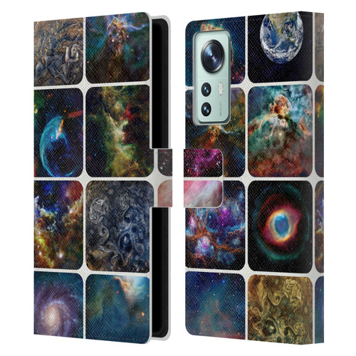 Cosmo18 Space The Amazing Universe Leather Book Wallet Case Cover For Xiaomi 12