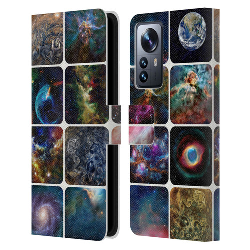 Cosmo18 Space The Amazing Universe Leather Book Wallet Case Cover For Xiaomi 12 Pro