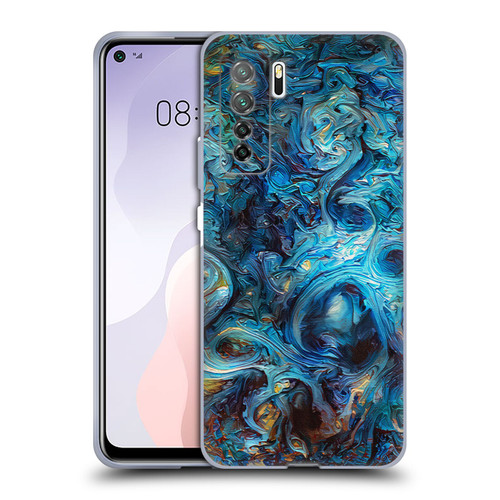 Cosmo18 Jupiter Fantasy Blue Soft Gel Case for Huawei Nova 7 SE/P40 Lite 5G