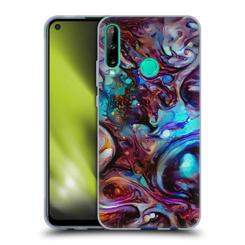 Cosmo18 Jupiter Fantasy Indigo Soft Gel Case for Huawei P40 lite E
